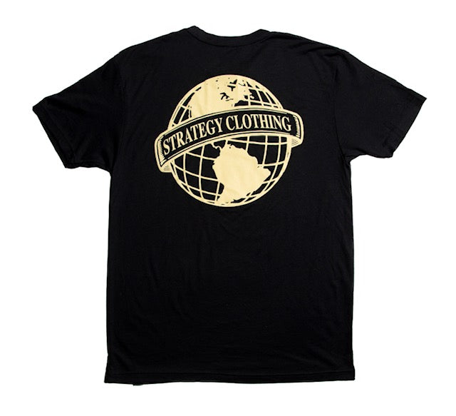 Global Tee (Tan Globe)